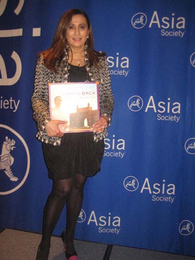 10-19-12 Meera Gandhi at the launch of her book party "Giving Back" at the Asia Society and Museum. 725 Park Avenue. Thursday night 10-18-12