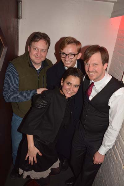 Cole Rumbough, Gordon Webster at Piano, Brandi Disterheft Base and Brian Floody.  Photo by:  Rose Billings