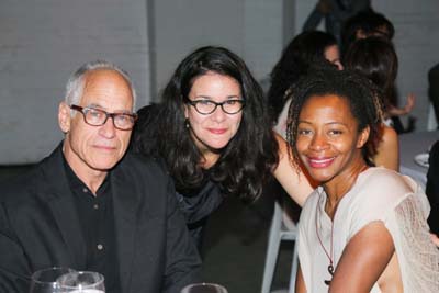 Dia Fall Night November 12, 2012, Haim Steinbach,  Yasmil Raymond and Kara Walker. Photo by: David X Prutting/BFAnyc.com  