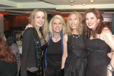 Julianne Michelle, Rita Cosby, Lauren Lawrence, Lorraine Cancro