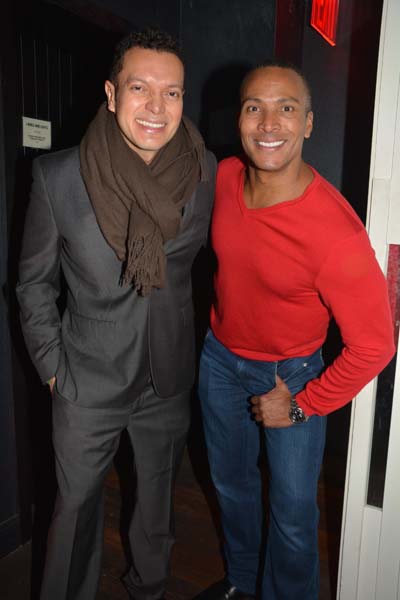 Carlos Anaya and Michael Woods.  photo by:  rose billings