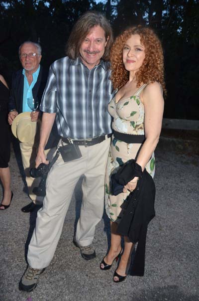 Barry Gordin and Bernadette Peters.  Photo by:  Rose Billings