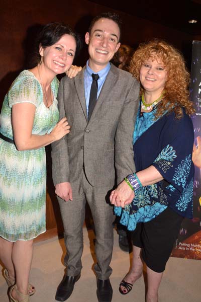 Geraldine Hughes, Andy Lefkowitz and Sarah Rise.  photo by:  rose billings