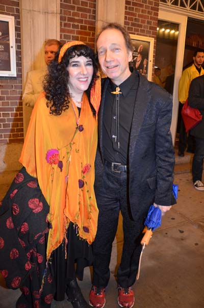 Barbara and Scott Siegel nominating committee at Town Hall Drama Desk Awards 2013