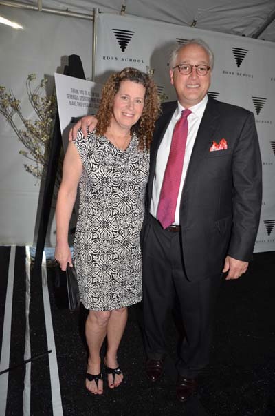 Gregg Maloberti and wife Amy Head of Ross School at The Starlight Gala