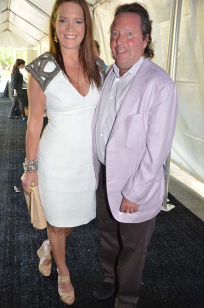 Richard Gelfond CEO IMAX and lovely wife Peggy at The Starrlight Gala Ross School