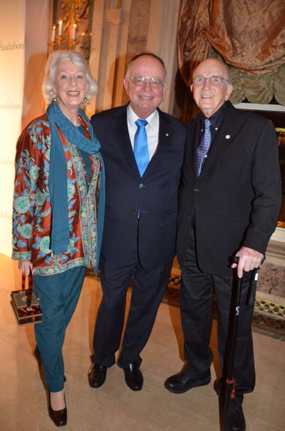 Jane Alexander ,Dr. George Archibald and Ed Sherin