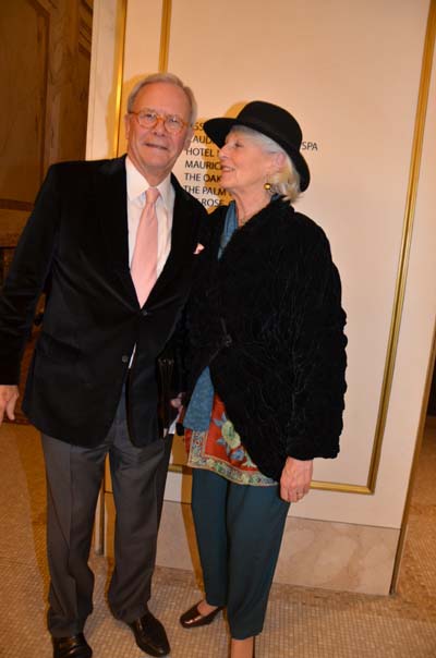 Tom Brokaw and Jane Alexander