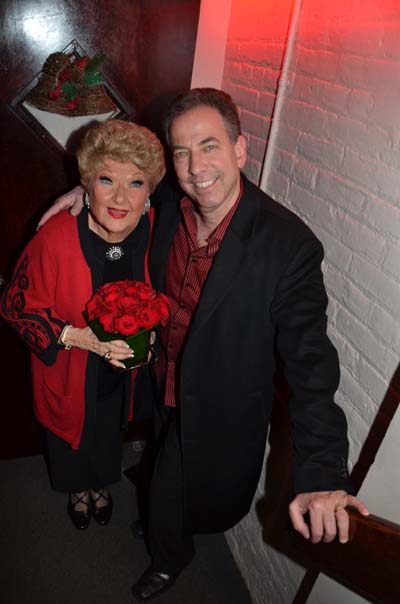  Marilyn Maye with Bernie Furshman of The Metropolitan Room celebrating her outstanding 