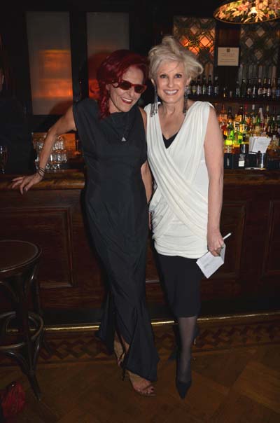 Patricia Field and Dianne Bernhard President of The National Arts Club