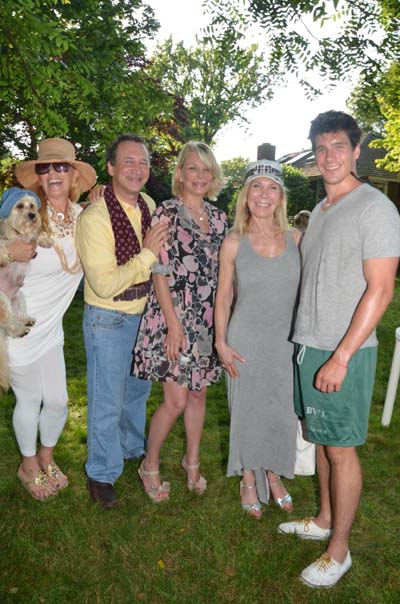 Caroline LiebermanDavid Grossman,Suzanne La Fleur,Regina Kravitz and son