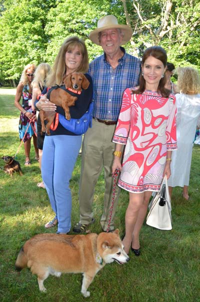 Jill Rappaport,Jonathan McCann Resident of Southampton Animal Shelter and Jean Shafiroff At A Salute to Southampton AnimalShelter Foundation and Party to Toast Resident Magazine