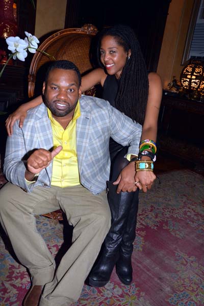 RaeKwon and the beautiful Alaina Simone.  photo by:  Rose Billings