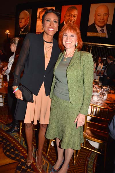 Robin Roberts and  Dr Judy Kuriansky .  photo by:  rose billings