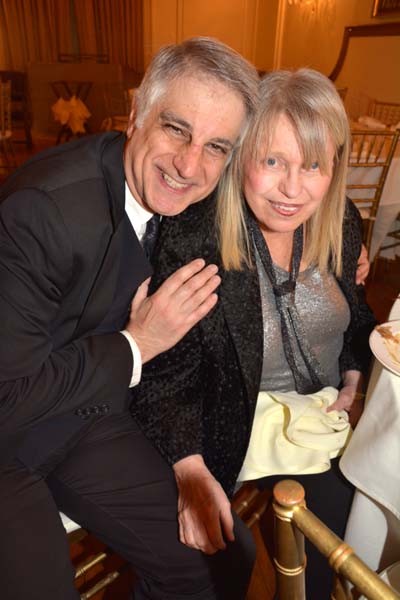 Michael Citriniti and Louise Lasser.  photo by:  rose billings