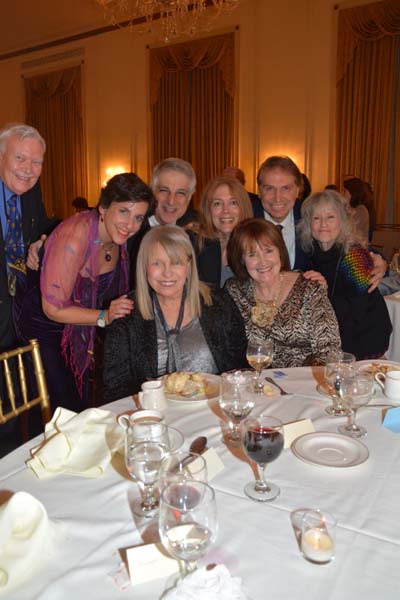 Don Monroe, Susan Charlotte, Michael Citriniti, Louise Lasser ,Gayton Scott ,Anthony Marseillis, Mary Davis and Judy Grubart.  photo by:  rose billings