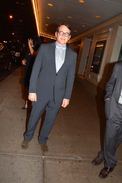 Matthew Broderick.  photo by:  rose billings