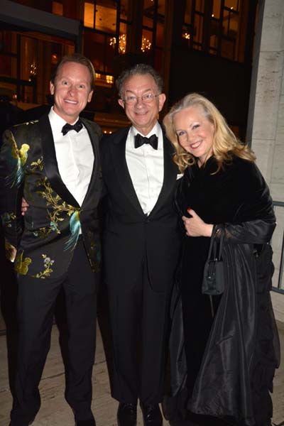 Carson Cresley, William Ivy Long and Susan Stroman.  Photo by:  Rose Billings