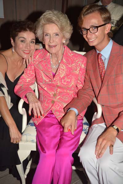 Christine Andreas,Dina Merrill ,and Cole Rumbough, The Best of The Best.  photo by:  rose billings