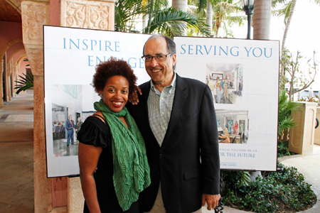 Leslie Streeter, Scott Eyman.  Photo by Corby Kayes Studio Palm Beach