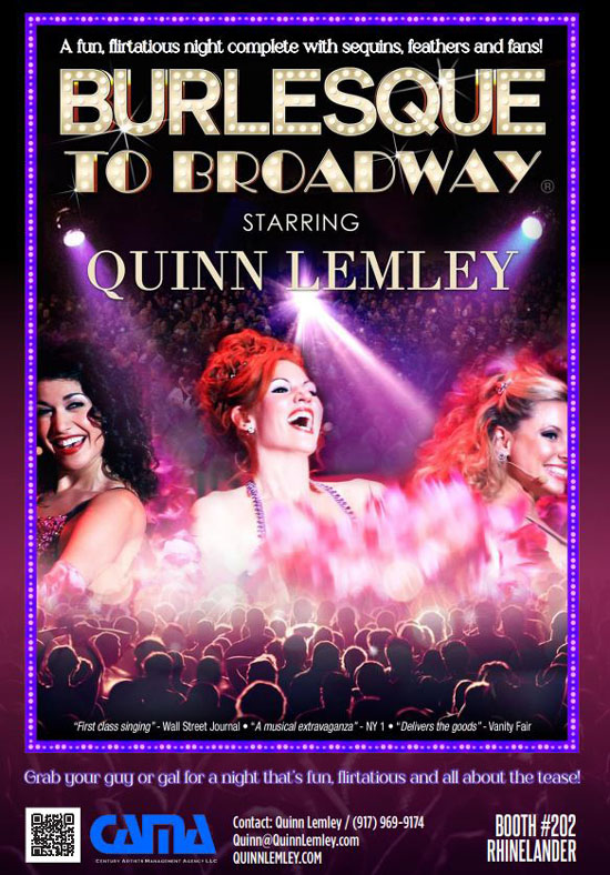 Quinn Lemley Burlesque to Broadway