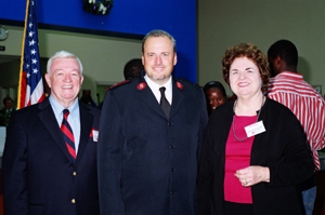 The Late Jim Gallagher, Captain Thomas McWilliams and Nan Gallagher 