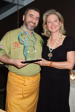  2007 Honoree  Cesare Casella and Pamela Morgan at 