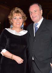 H.E. Geraldine Byrne Nason, Gerard Mc keon.  Photo by:  Rose Billings/Blacktiemagazine.com