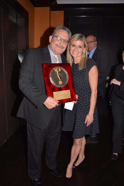 Honoree, Andy DeSantis.  Photo by:  Rose Billings/Blacktiemaagzine.com