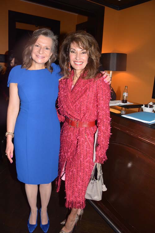 President Denise Rover and  Honoree Susan Lucci.  Photo by:  Rose Billings/Blacktiemaagzine.com