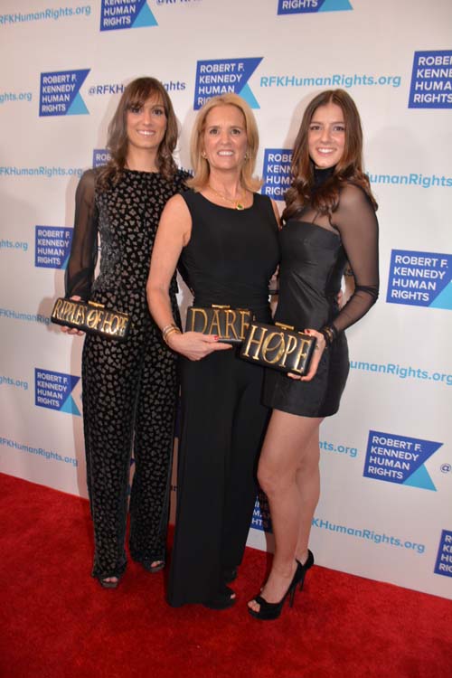 Mariah Kennedy Cuomo, Kerry Kennedy, and Michaela Kennedy Cuomo. Photo by:  Rose Billings/Blacktiemagazine.com