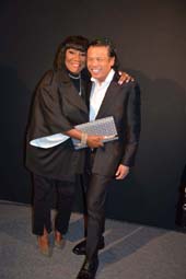 Patti La Belle and Zang Toi.  Photo by:  Rose Billings/Blacktiemagazine.com