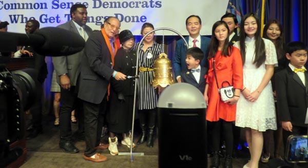 Errol Rappaport, Rings the Harmony Bell, for Peace in the Ukraine