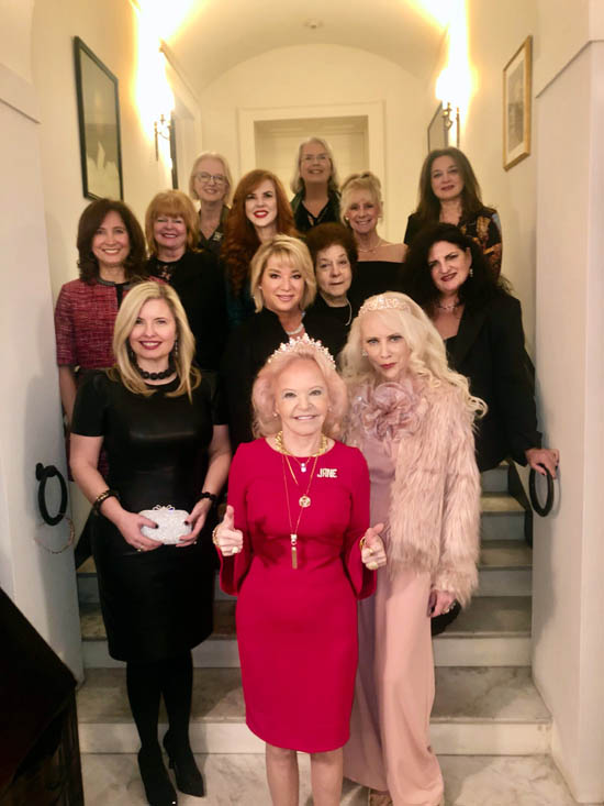 front row: Keri Pendergast, Jane Pontarelli, Lynn Show,Marcia Minassian, Valerie DelHomme, Lauren Silverman, Jessica Regan,Karrie Reynolds Wright, Lorraine Silvetz, Gay Rosen, Michele Mor Elizabeth Marie Delaney and Rosemary Eshgh