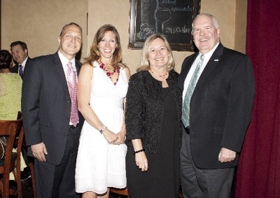 From McGladrey, presenting sponsor: Chris and Cindy Pierce; Becky and Roger Hendren, Office Managing Partner