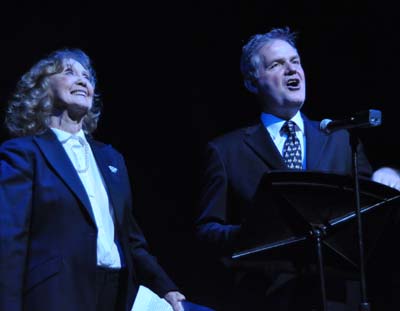 Artistic Director Charlotte Moore and Producing Director Ciaran O'Reilly. Photo by: James Higgins