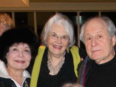 Fiddle Viracola, Lois Smith and David MArgulies Signature Theatre