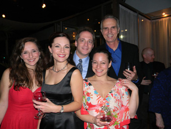 Danielle Frimer, Kelly McCormack, Staci Rodnitsky, Michael Scott (cast) Laurence Holzman