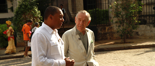 Wynton Marsalis and Morley Safer