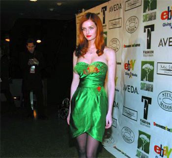 Lydia Hearst . Photo by: Patrick McMullan PMc/photo: Chris Ford