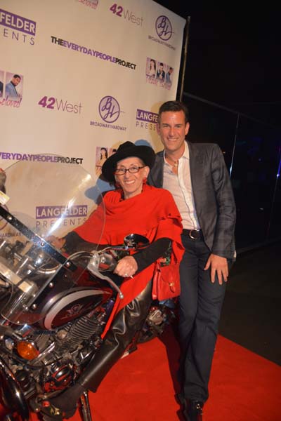 Ian Reisner and his fabulous mother Rose .  Photo by:  Rose Billings/Blacktiemagazine.com