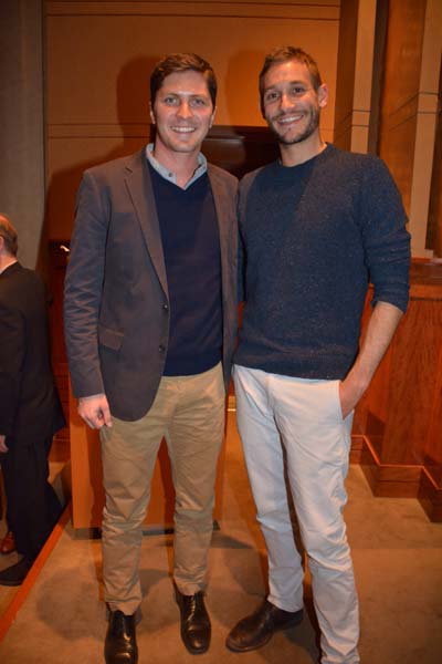 Ben Cotner and Ryan White.  Photo by:  Rose Billings/Blacktiemagazine.com