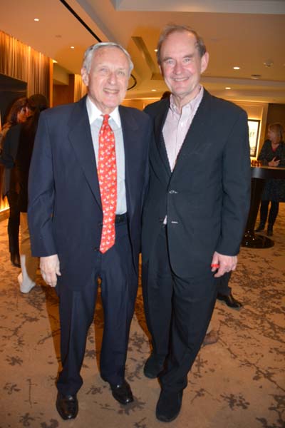 Donald Billings and David Boies.  Photo by:  Rose Billings/Blacktiemagazine.com