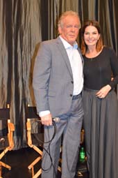 Nick Nolte and Sela Ward.  Photo by:  Rose Billings/Blacktiemagazine.com