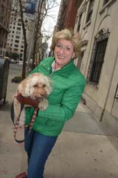 Pam Laudenslager and Lucy .  Photo by:  Rose Billings/Blacktiemagazine.com