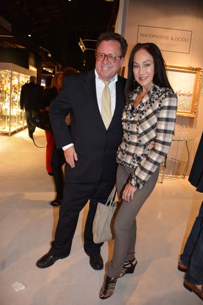 Gregory Speck and Lucia Hwong Gordon.  Photo by:  Rose Billings/Blacktiemagazine.com