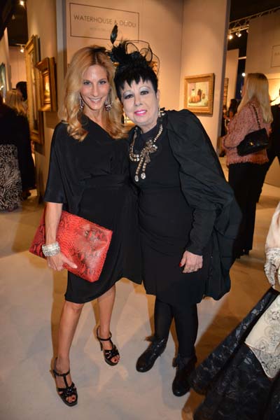 Randi Schatz and Rosemary Ponzo.  Photo by:  Rose Billings/Blacktiemagazine.com