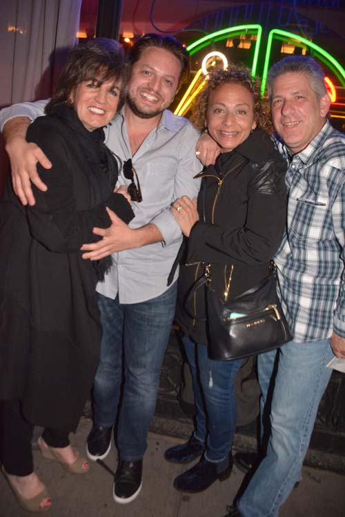  Judy Katz, Sean Katz, Janice and Joel Kessler.  Photo by:  Rose Billings/Blacktiemagazine.com