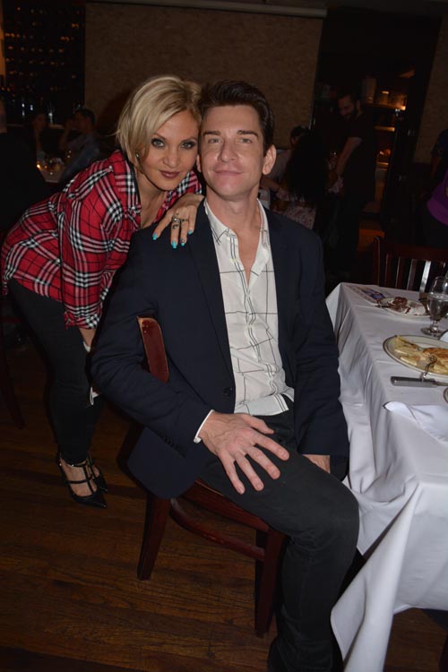 Orfeh and Andy Karl .  Photo by:  Rose Billings/Blacktiemagazine.com