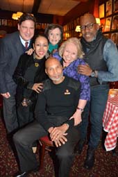 Front: Westley Thomas, Yvonne Curry, Leslie Shreve Bruce Levine, Tandy Cronyn .  Photo by:  Rose Biillings/Blacktiemagazine.com